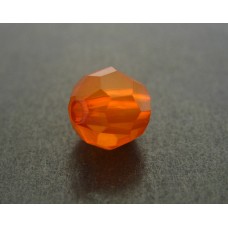 Acrylperle, 8mm, mandarine opal